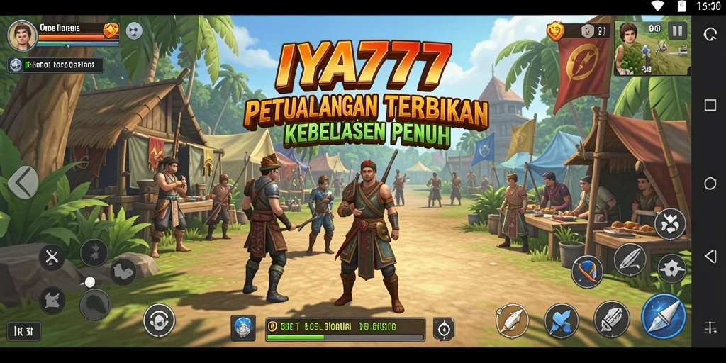 Screenshot gameplay IYA777 menampilkan eksplorasi dunia terbuka yang menakjubkan.