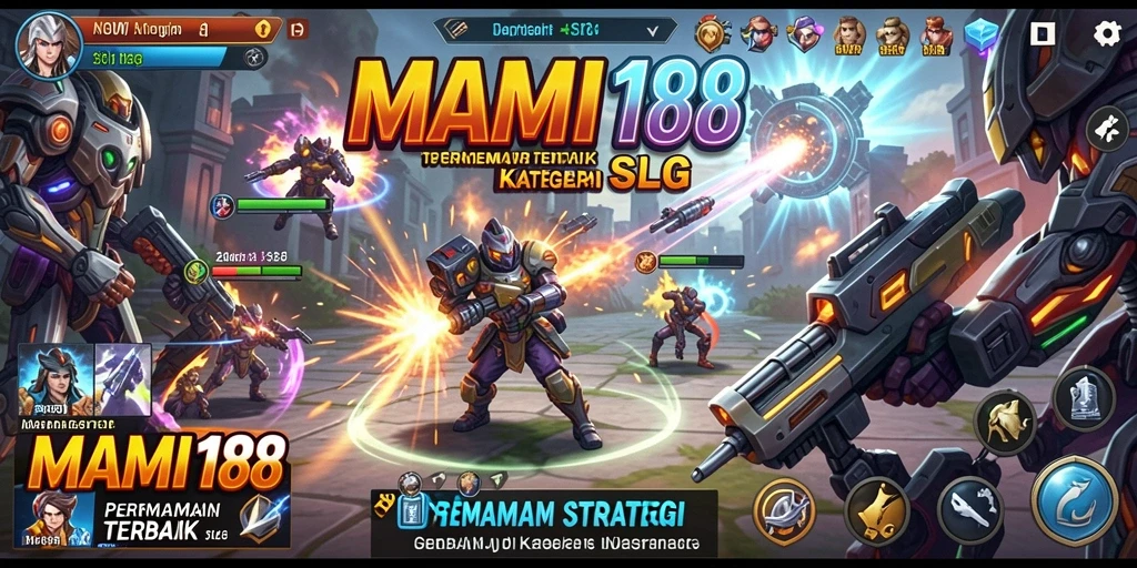 Tangkapan layar gameplay MAMI188 yang menampilkan pertempuran strategi.